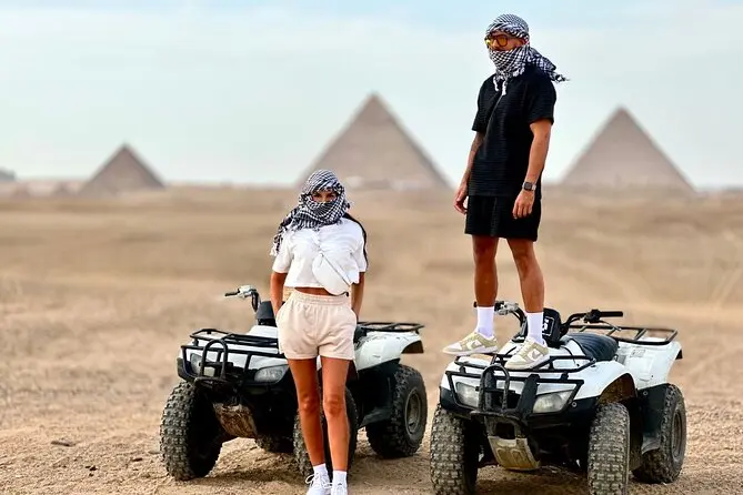 Quad Bike Adventure at Giza Pyramids