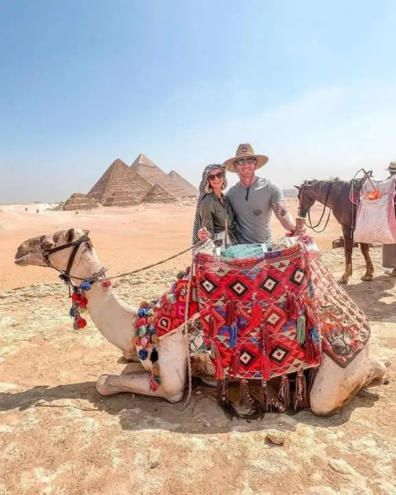 Day Tour to Giza Pyramids with Camel Ride and Egyptian Museum